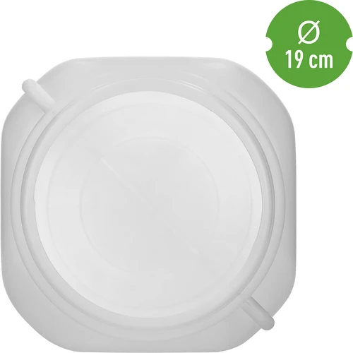 Bidão Quadrado de 20 L, branco, com pegas, Sterk - 5