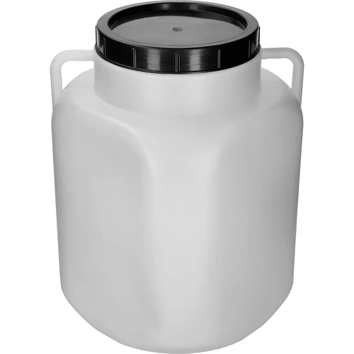 Bidão Quadrado de 50 L, branco, com pegas 50 L