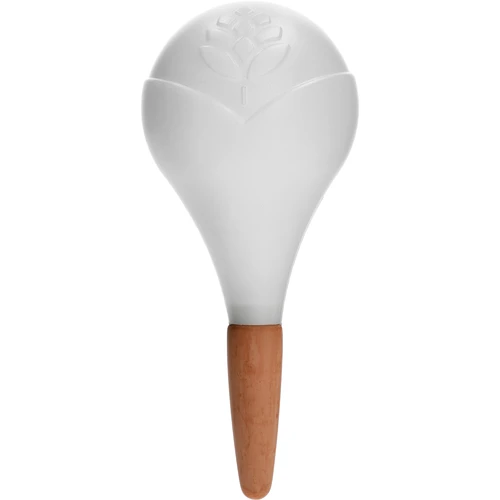 Bola de rega para plantas, branca mate com ponta cerâmica, 400 ml