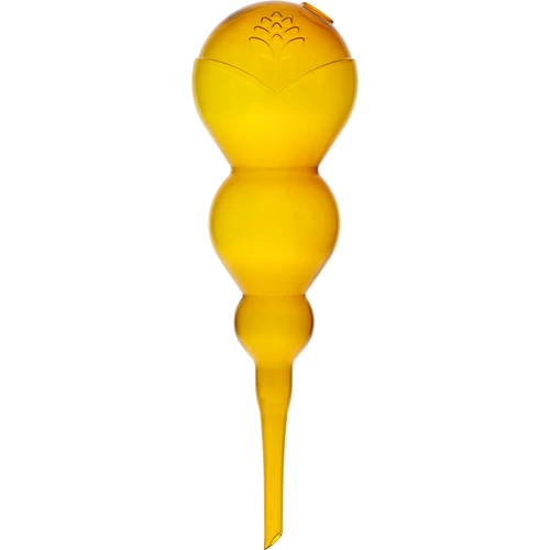 Bola de rega tripla (três câmaras), amarela translúcida, 600 ml