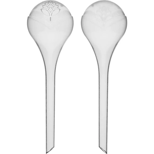 Bolas de rega para plantas, transparentes, 400 ml, 2 unid.