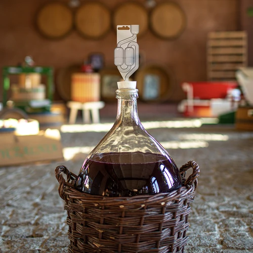 Borbulhador de fermentação em plástico MAXI-v2 - 7