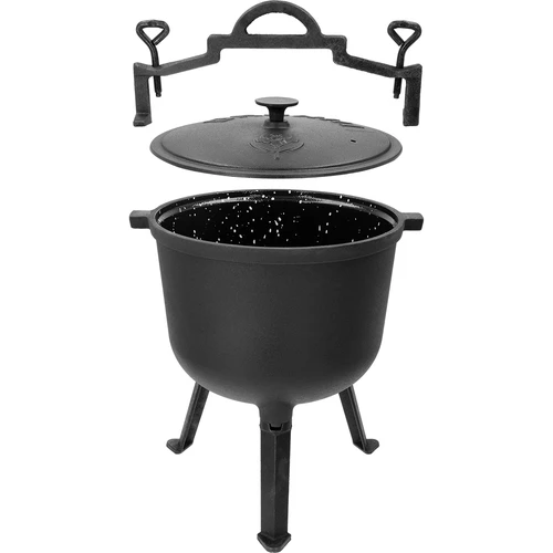 Caldeirão esmaltado, 10 l, ferro fundido - 2