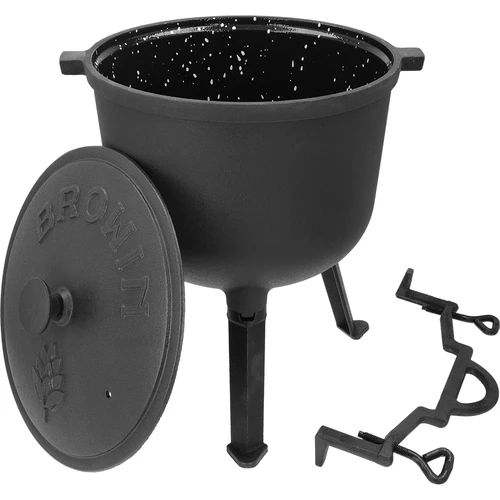 Caldeirão esmaltado, 10 l, ferro fundido - 3