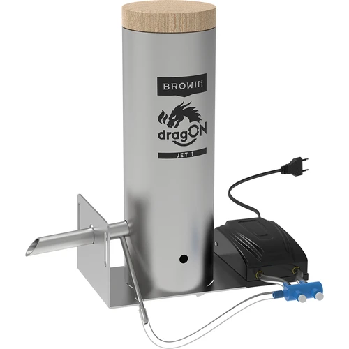 Câmara de fumagem com Wi‑Fi, 200 L – dragON WOOD 100IQ com módulo elétrico de aquecimento e controlador, a lenha - 13