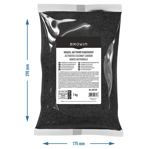 Carvão ativado de casca de coco 1 kg - 6