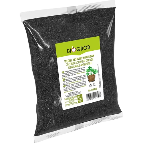 Carvão ativado de coco para plantas 0,9 L - 4