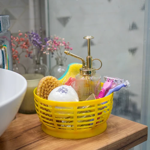 Cesto plástico para Dam 5 L, amarelo - 9