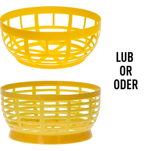 Cesto plástico para Dam 5 L, amarelo - 3