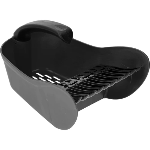 Colhedor de pequenos frutos em plástico, preto