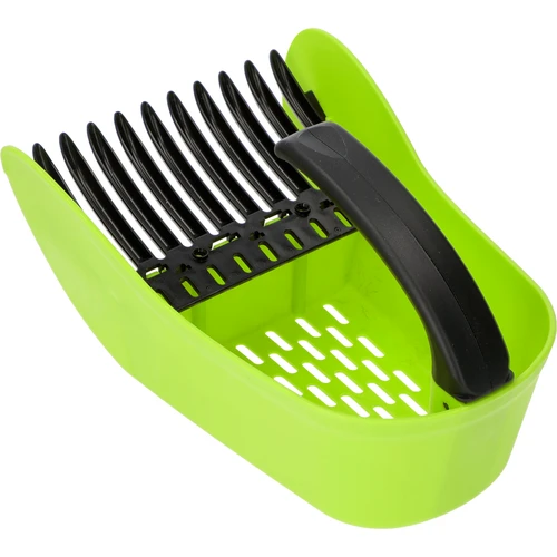 Colhedor de pequenos frutos, verde, em plástico - 3