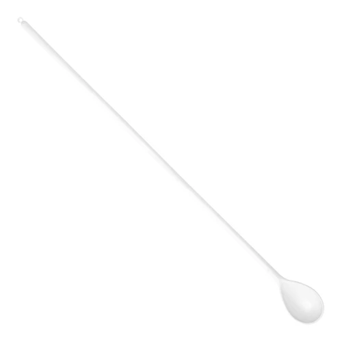 Colher plástica branca 70 cm