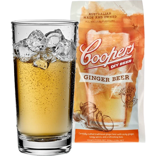 Concentrado Coopers para fabrico de Ginger Beer, 0,5 kg