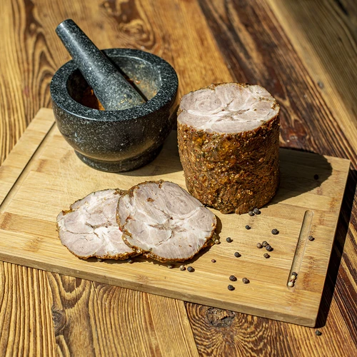 Conjunto com camisa de água-cozedor de fiambre 1,5 kg + panela - 23