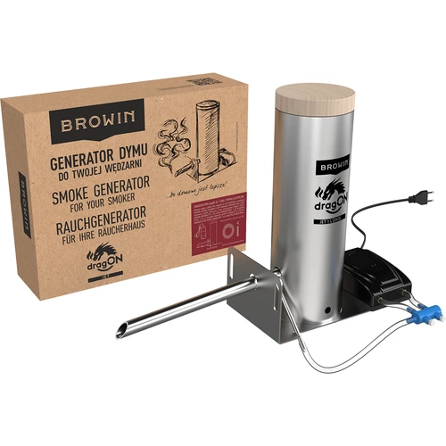 Conjunto dragON para fumeiro — módulos elétricos com controlador digital e gerador de fumo JET 1 LONG - 21