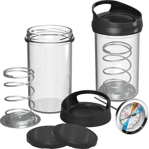 Cozedor de fiambre em vidro – conjunto DUO, para 2 x 450 g