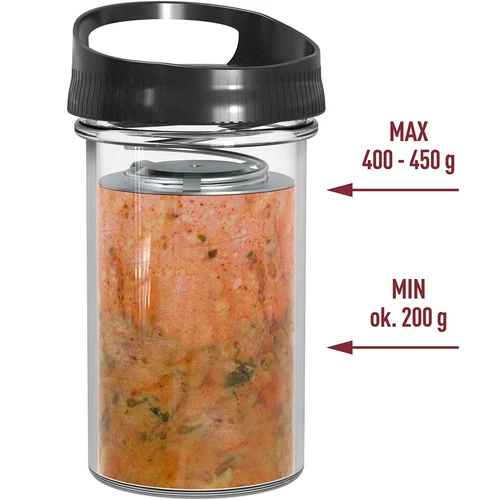 Cozedor de fiambre em vidro – conjunto DUO, para 2 x 450 g - 6