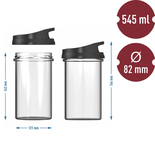 Cozedor de fiambre em vidro – conjunto DUO, para 2 x 450 g - 11