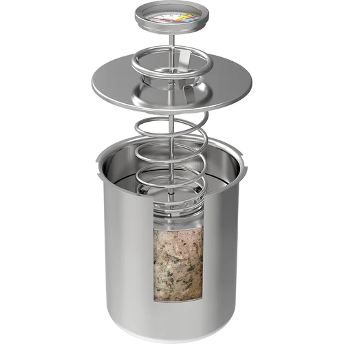 Cozedor de fiambre - Tamanho pequeno 0,8 kg - 4