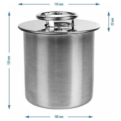 Cozedor de fiambre - Tamanho pequeno 0,8 kg - 8