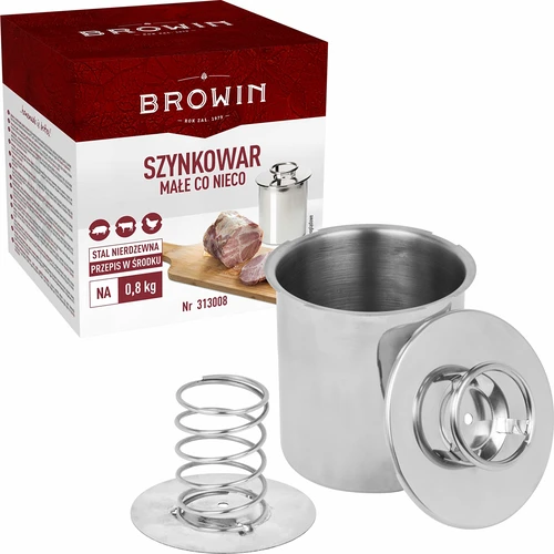 Cozedor de fiambre - Tamanho pequeno 0,8 kg - 7