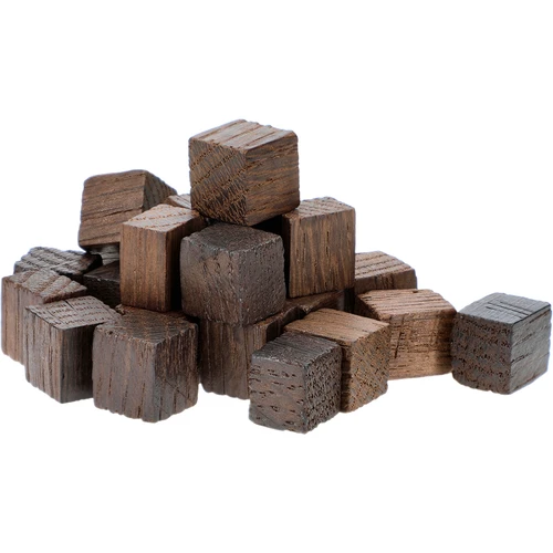 Cubos de carvalho francês, tostagem forte, aromatizados – Whisky, 20 g