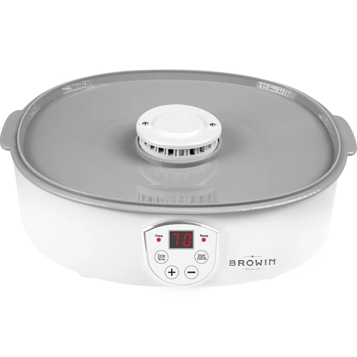 Desidratador para cogumelos, frutas, legumes e ervas com regulação de temperatura, 240 W, transparente - 5