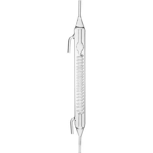 Destilador grande com condensador espiral e de esferas