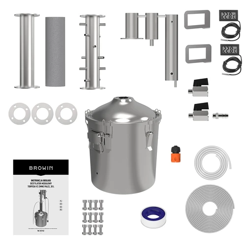 Destilador hawkSTILL 1.0 Convex 30 L — Torpedo, «Dedos Frios» - 3