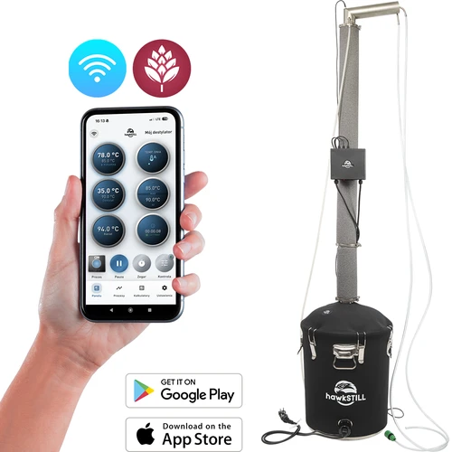 Destilador hawkSTILL Aabratek 2.0 60 L Wi‑Fi