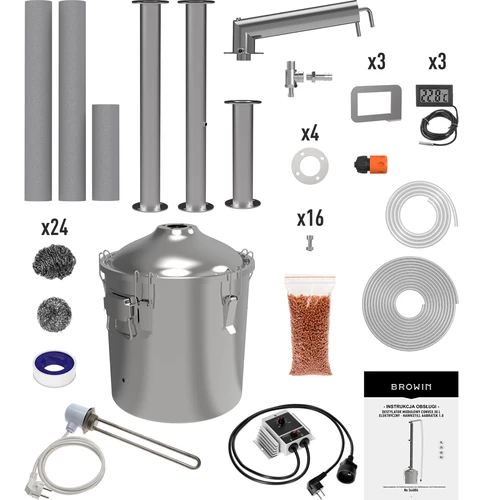 Destilador hawkSTILL Aabratek 30 L, 48 mm 1.0 LITE - 2