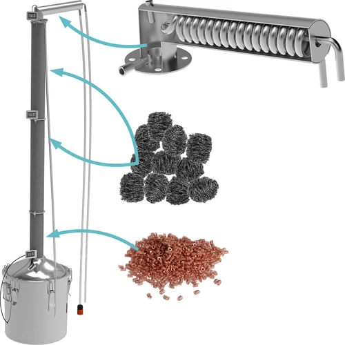 Destilador hawkSTILL Aabratek 30 L, 48 mm 1.0 LITE - 3