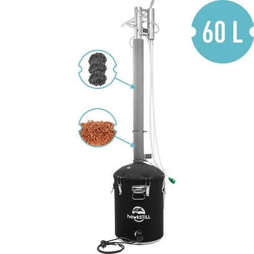 Destilador hawkSTILL Dedos Frios 2.3 PREMIUM (60 L, 60,3 mm) - 2