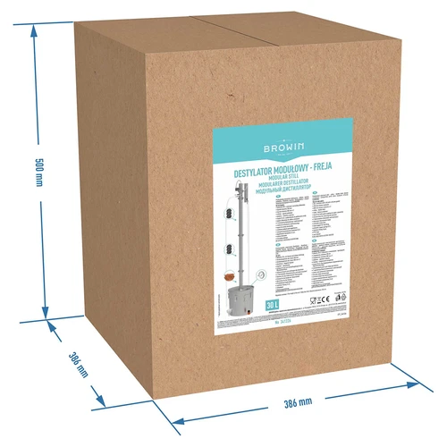 Destilador modular 30 L Freja - elétrico - 22