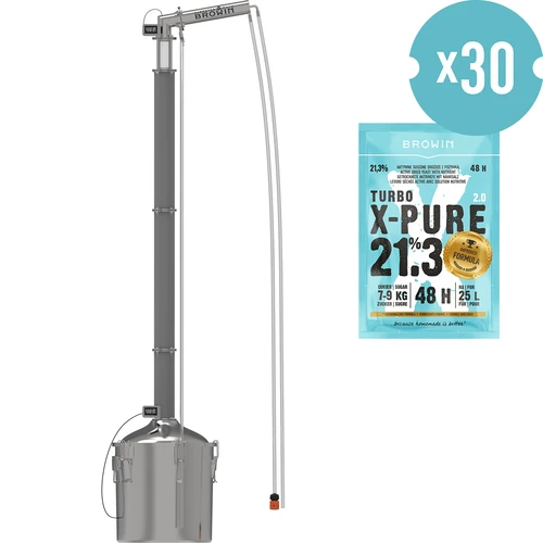 Destilador modular Convex 30 L elétrico - Aabratek