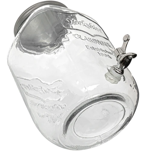 Dispensador para limonada com torneira – de vidro, 4 L - 3