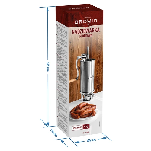 Enchedor vertical para enchidos 4 kg - 11