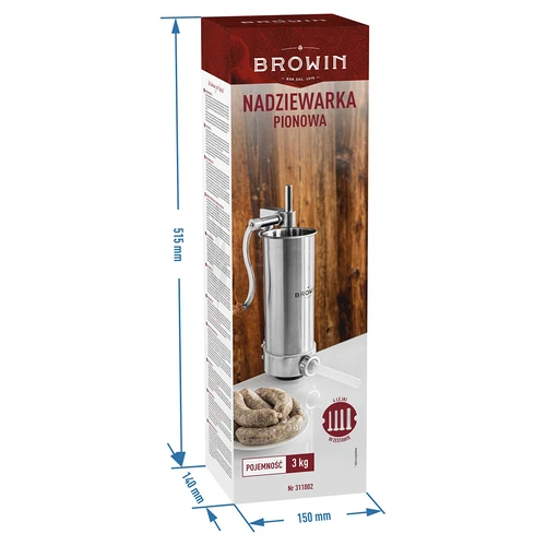 Enchedora vertical 3 kg - 10
