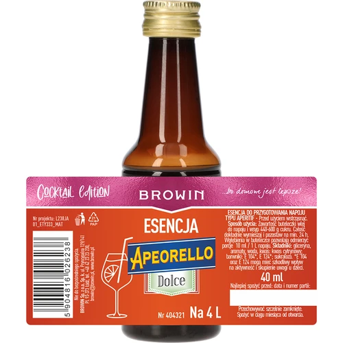 Essência Apeorello Dolce para 4 L, 40 ml - 4