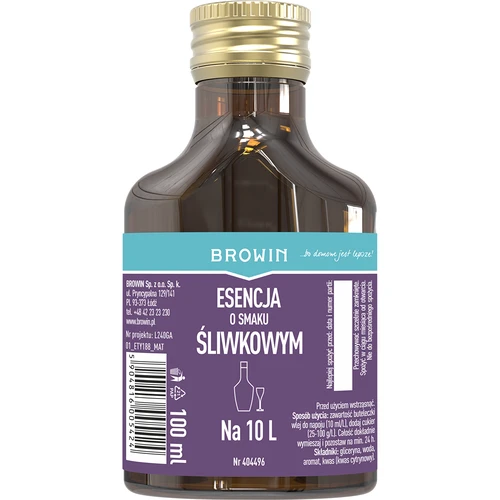 Essência com sabor a ameixa 100 ml