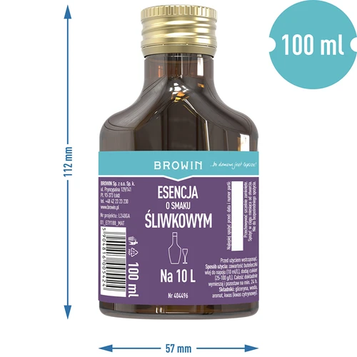 Essência com sabor a ameixa 100 ml - 6