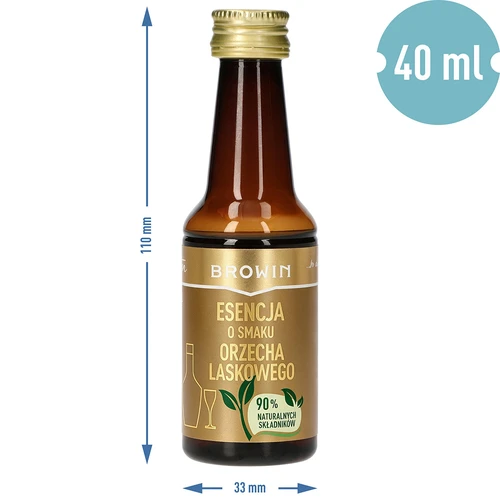 Essência com Sabor a Avelã para 4 L - 40 ml - 8