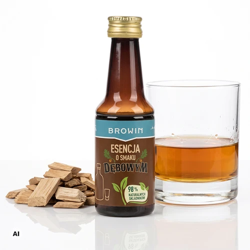 Essência com sabor a carvalho, com aroma e extrato naturais — 40 ml, para 4 L - 4