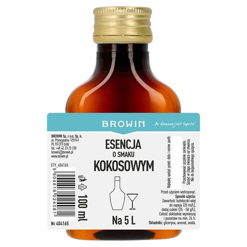 Essência com sabor a coco, para 5 L - 100 ml - 4