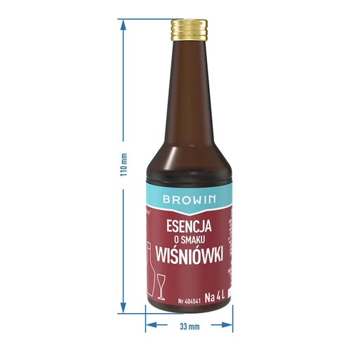 Essência com sabor a ginjinha para 4 L - 40 ml - 8