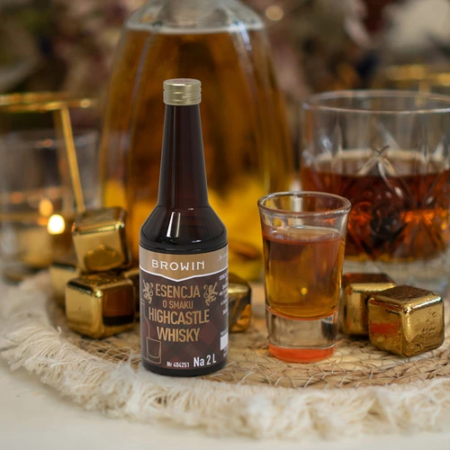 Essência com sabor a Highcastle Whisky para 2 L - 40 ml - 8