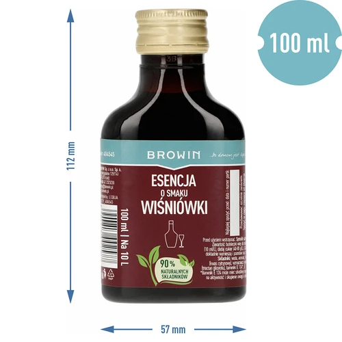 Essência com sabor a licor de ginja para 10 L - 100 ml - 5