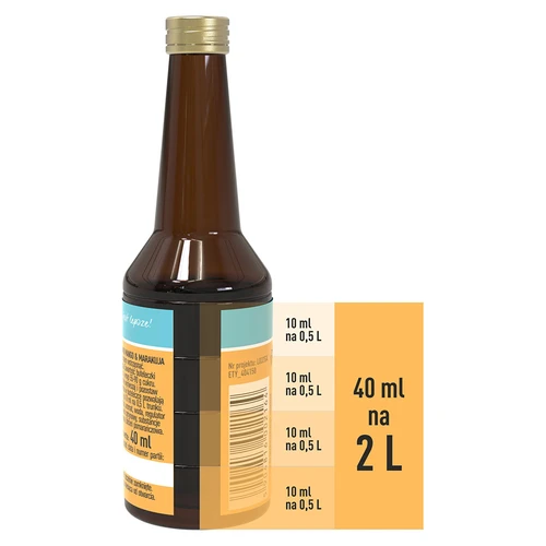 Essência com sabor a manga & maracujá para 2 L - 40 ml - 4