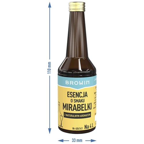 Essência com sabor a mirabela 40 ml - 6