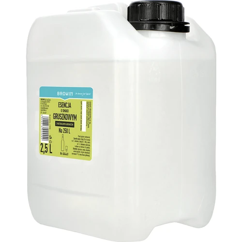 Essência com sabor a pera, aroma natural, 2,5 L - 2